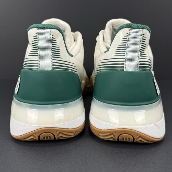 Wilson Rush Tour 5 Clay SAMPLE Men’s 10 Tennis Shoes White Green New main image 7